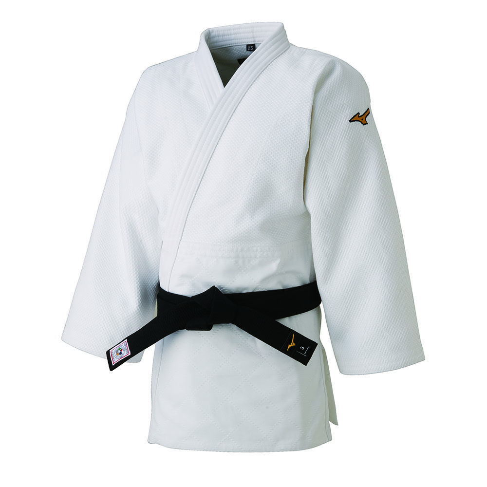 Chaqueta Mizuno Yusho Best RB IJF Hombre Blancas Comprar KCHU-52986